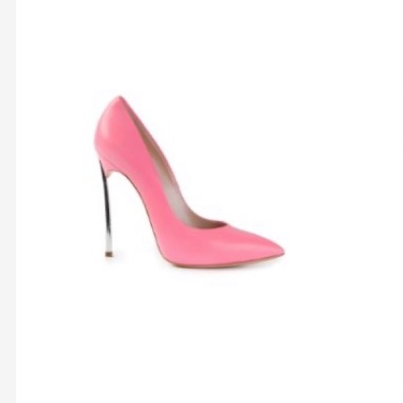 casadei pink pumps